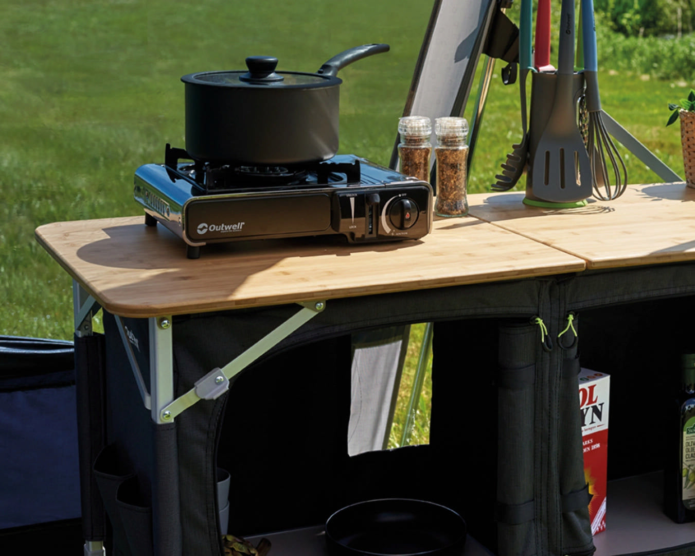 Outwell Padres Double Kitchen Table | World of Camping – World Of