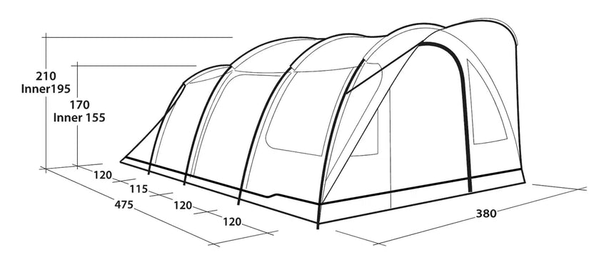 Outwell Sky 6 Tent 2026