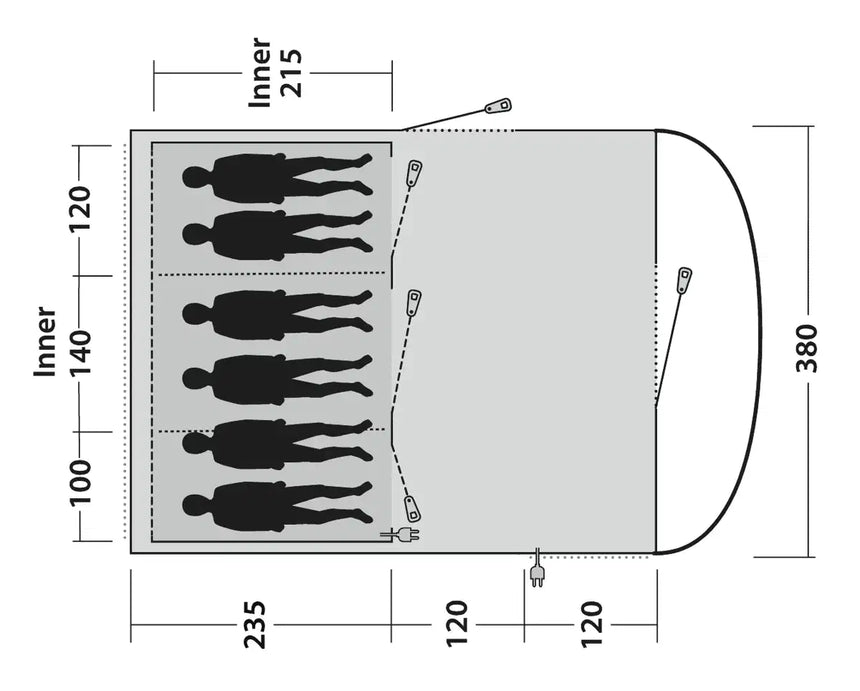 Outwell Sky 6 Tent 2026