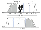 Outwell Vermont 7 Air Tent 2025