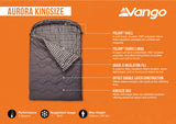 Vango Aurora Kingsize Double Sleeping Bag