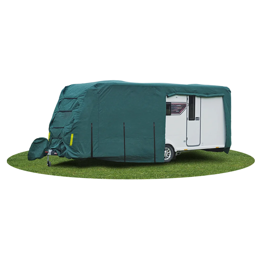 Quest Caravan Cover Max (Large 17-19ft) – Green