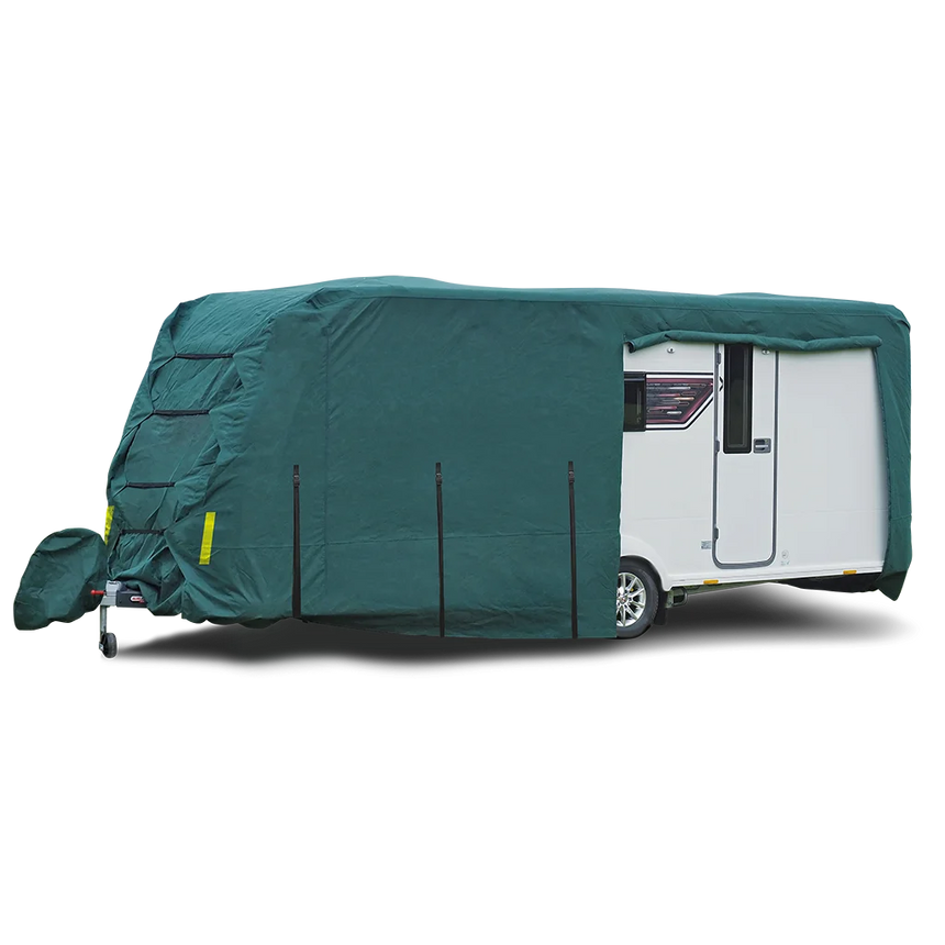 Quest Caravan Cover Max (Large 17-19ft) – Green