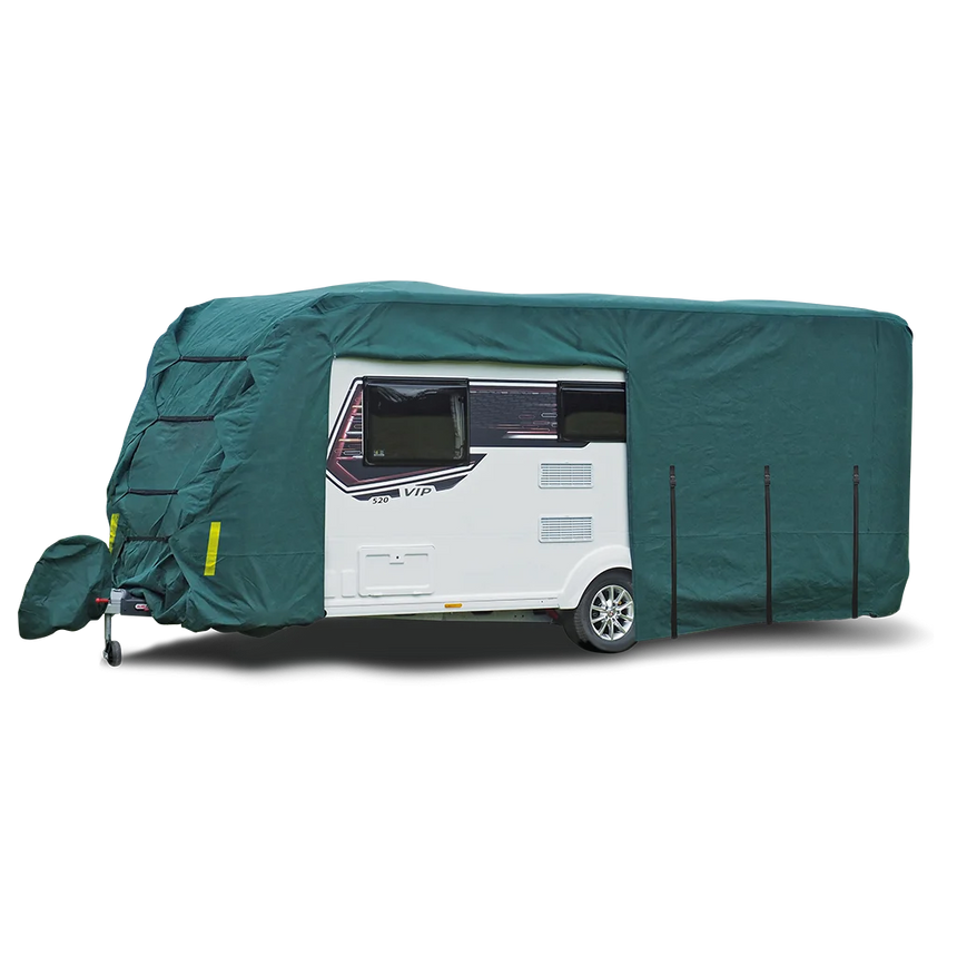 Quest Caravan Cover Max (Large 17-19ft) – Green