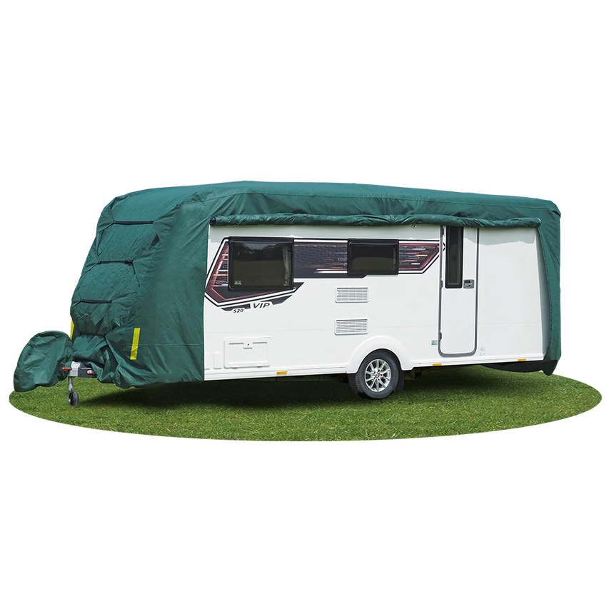 Quest Caravan Cover Max (Large 17-19ft) – Green