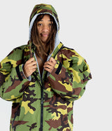 Dryrobe Advance Long Sleeve Camouflage Grey - RECYCLED