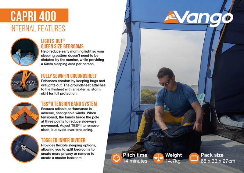 Vango Capri 400 Tent