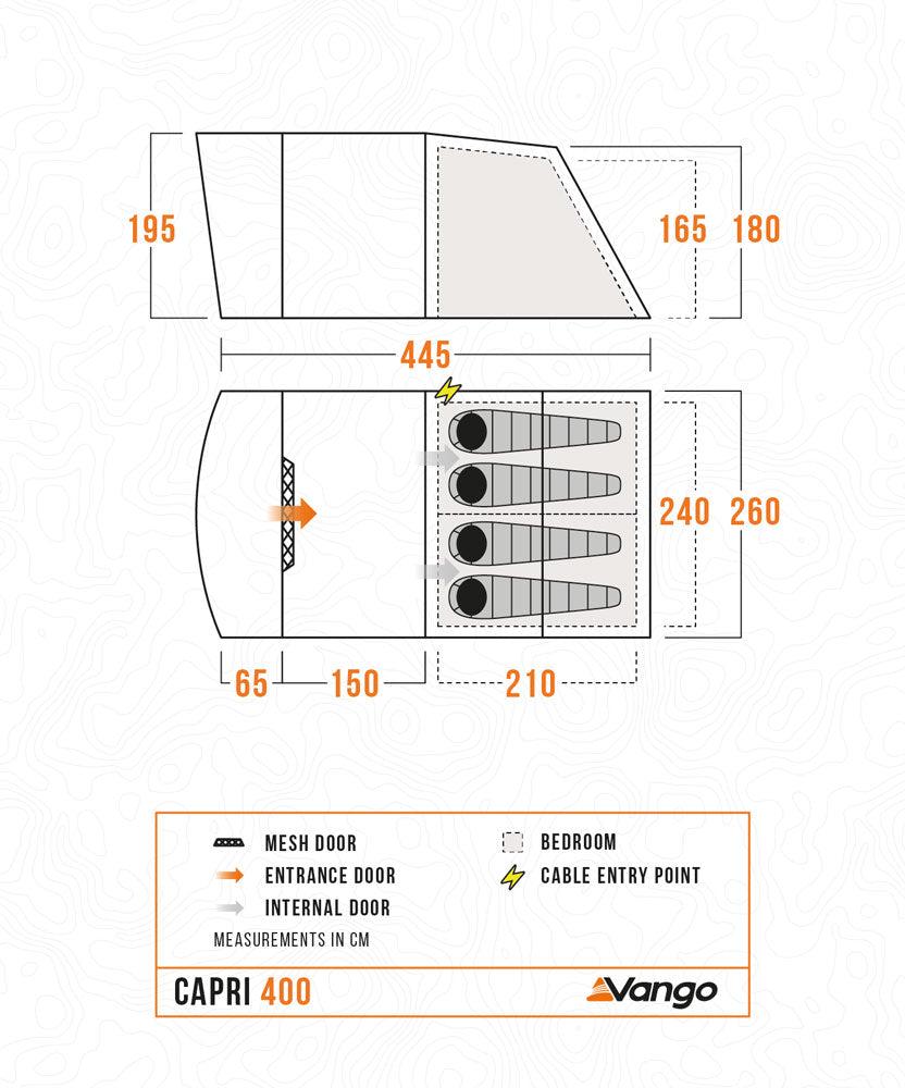Vango Capri 400 Tent