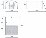 Kampa Dawlish 4 Tent