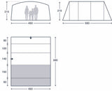 Kampa Dawlish 6 Air Tent 2026