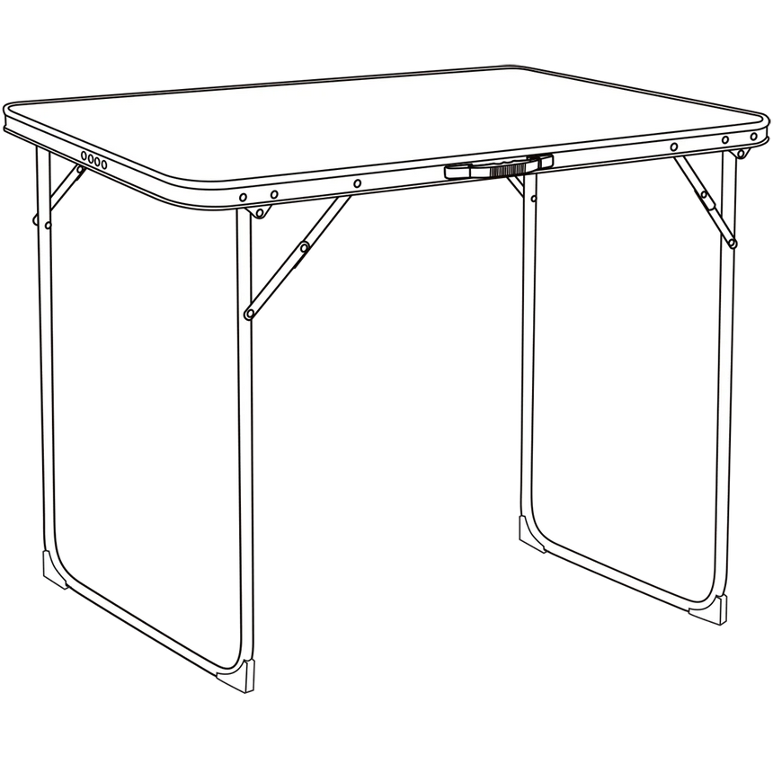 Quest Superlite Shipston Folding Table 70 x 50cm