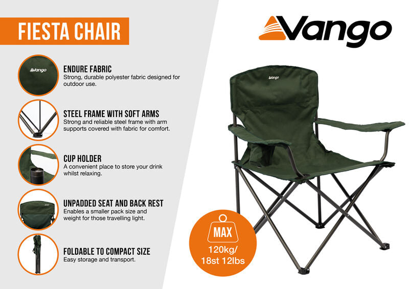 Vango Fiesta Chair - Spruce