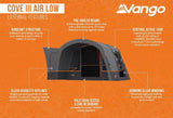 Vango Cove III Low Air Drive Away Awning 2026