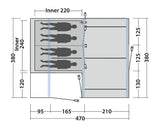 Outwell Michigan 4 Air Tent - 2025