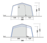 Outwell Michigan 4 Air Tent - 2025