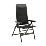 Travellife Monaco Comfort Camping Chairs – Anthracite (2 Pack)