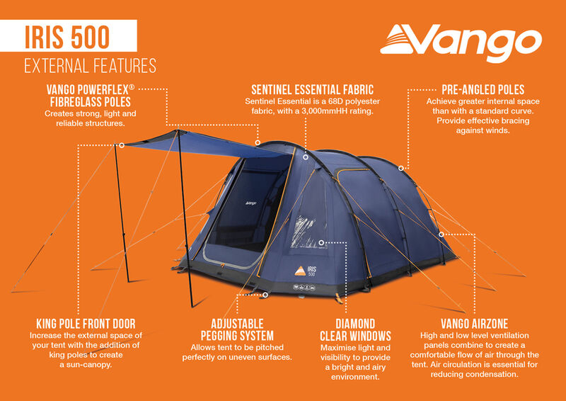 Vango Iris 500 Tent