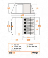 Vango Iris 500 Tent