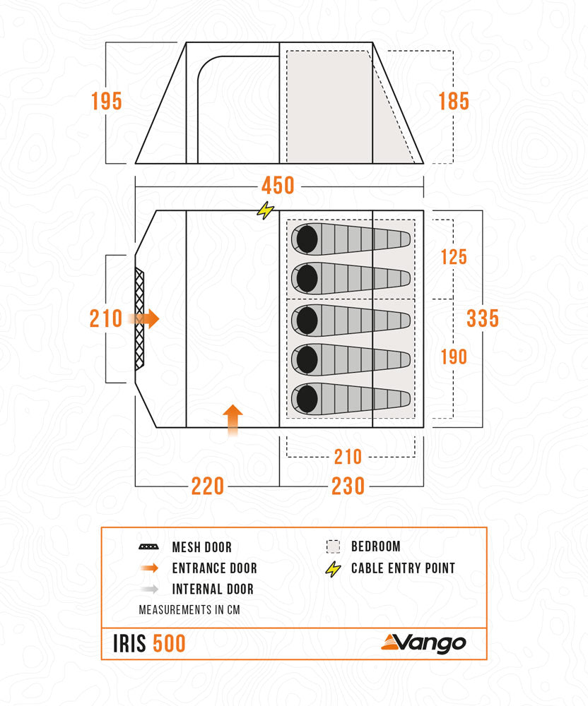 Vango Iris 500 Tent