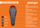 Vango Nitestar Alpha 350 Sleeping Bag