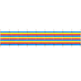shop 10 Pole Traditional Beach Windbreak - 5ft