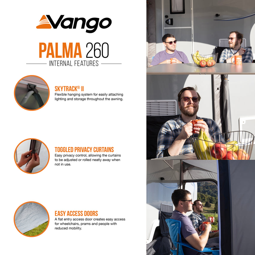 Vango Palma 260 Caravan Awning