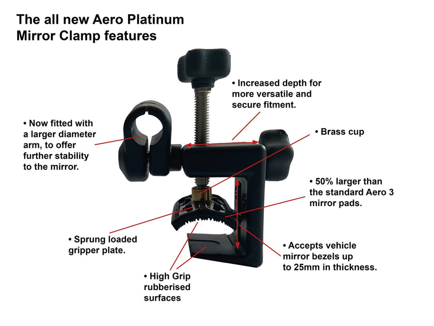 Milenco Aero Platinum Mirror
