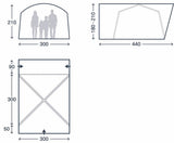 Kampa Roam Air Drive Away Awning