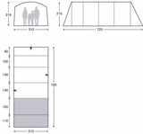 Kampa Saunton 4 Air Tent 2026