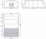 Kampa Saunton 6 Air Tent 2026