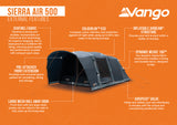 Vango Sierra Air 500 Tent 2025