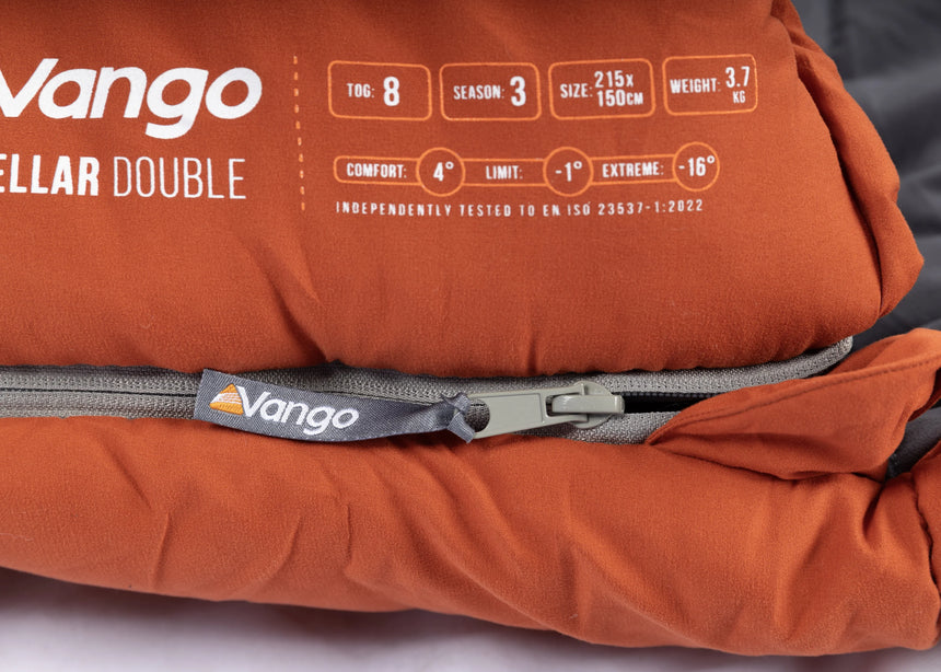 Vango Stellar Double Sleeping Bag - Harrisa