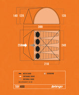 Vango Tay 400 Tent