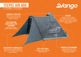 Vango Teepee Air 400 Tent