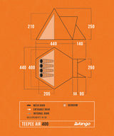 Vango Teepee Air 400 Tent