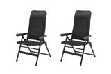 2 x Travellife Monaco Comfort Chair – Anthracite