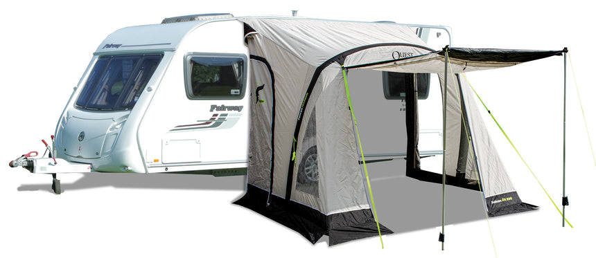Quest Falcon 260 Poled Porch Caravan Awning