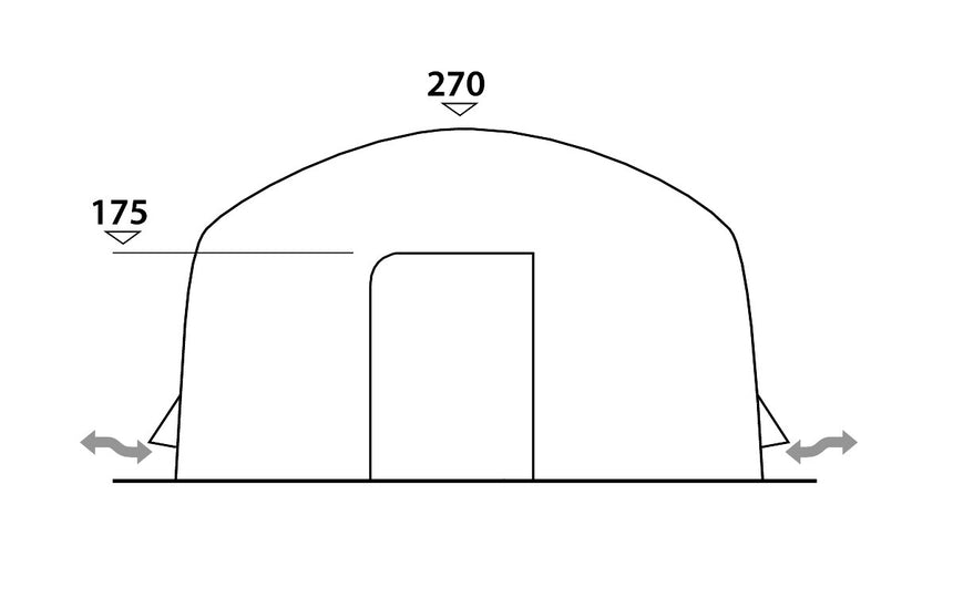 Robens Aero Yurt Tent Dimensions