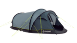 Outwell Nexion 3 Pop Up Tent - Ocean