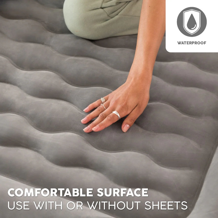 TriTech King Size Airbed with Built-in Pump