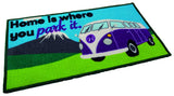 Quest Washable Home is Where You Park it Mat