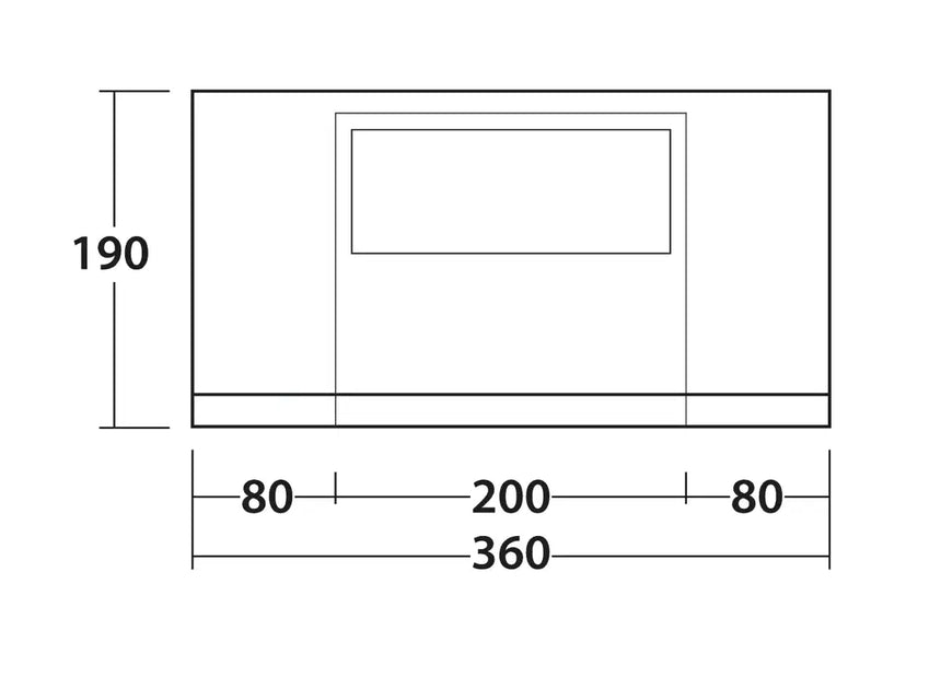 Outwell Sideroads Awning Room