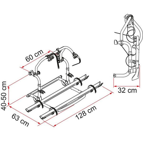 Fiamma Carry Bike Pro CN Motorhome Bicycle Carrier