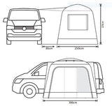Outdoor Revolution Cayman Cuda XL F/G Awning (180-240)