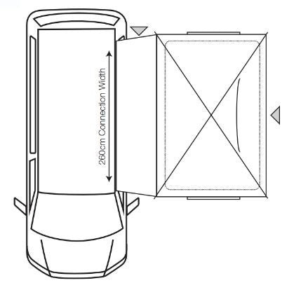 Outdoor Revolution Cayman Cuda XL F/G Awning (180-240)