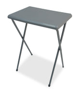 Fleetwood high plastic table in grey