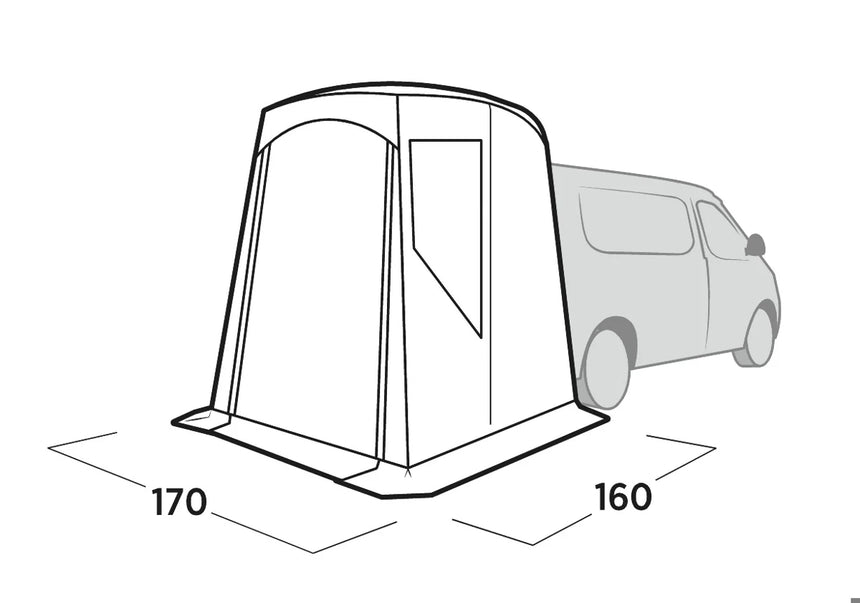 Easy Camp Krossbu Mini Tailgate Awning