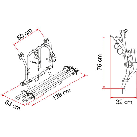 Fiamma VW T2 Bike Carrier