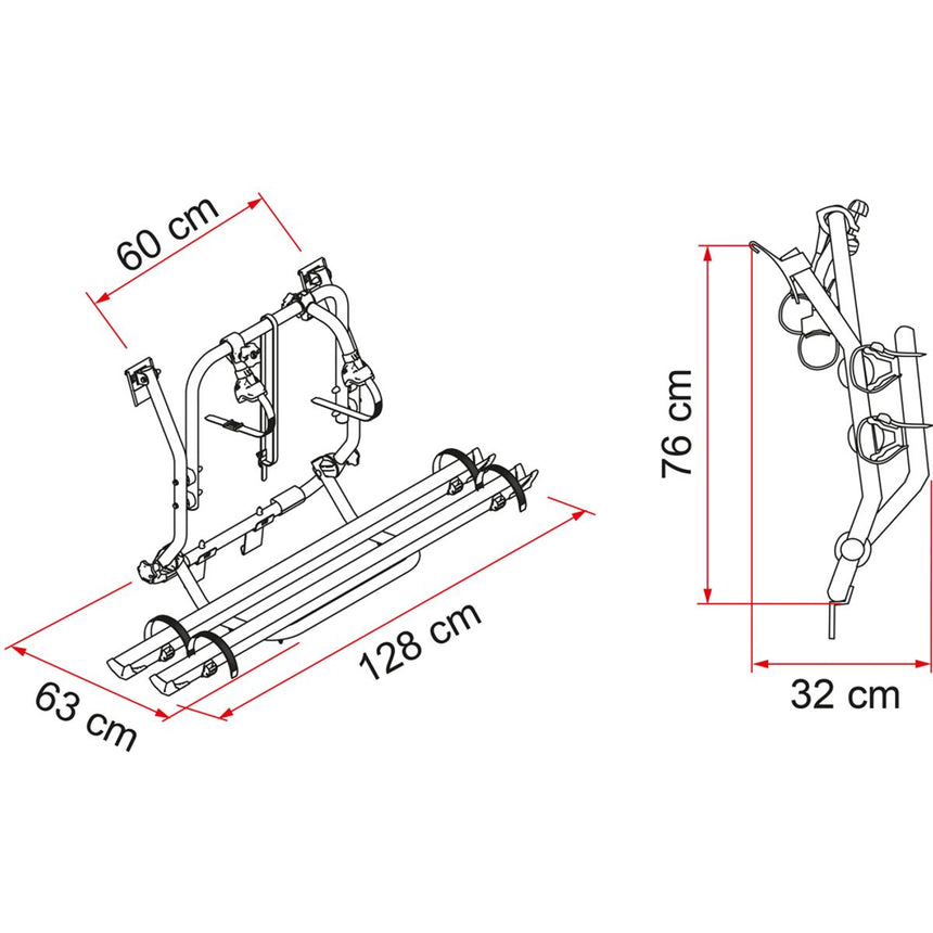 Fiamma VW T2 Bike Carrier