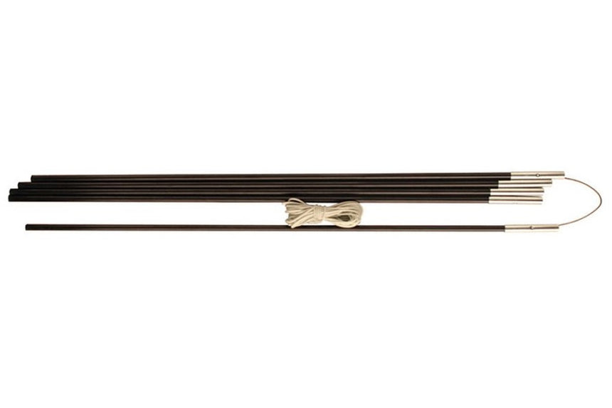 11mm Black Fibreglass Pole Set